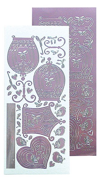 Leane Stickers - fuglebure pink