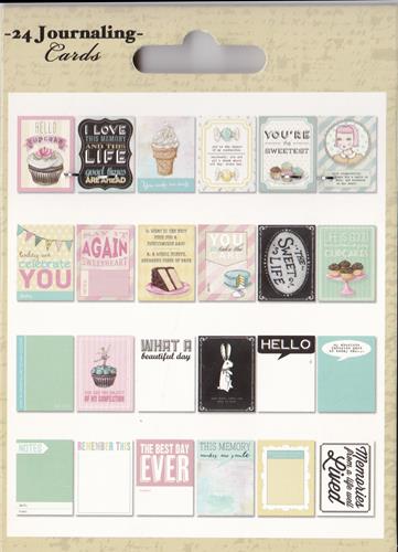The Sweet Life Journaling Cards