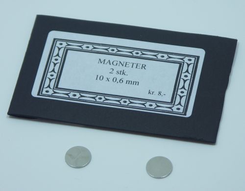 Magneter 10x0,6mm