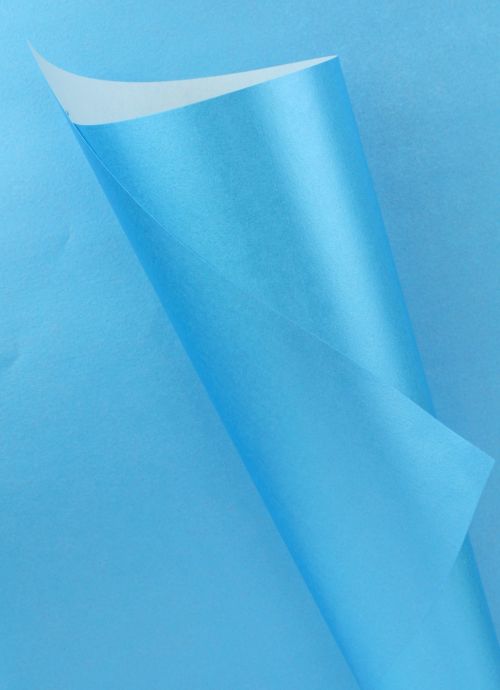 Glimmerpapir 95g/kvm - blå