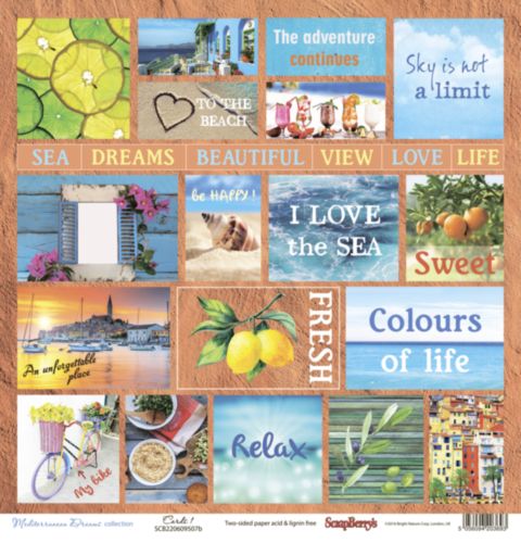 Mediterranean Dreams Collection - Cards 1