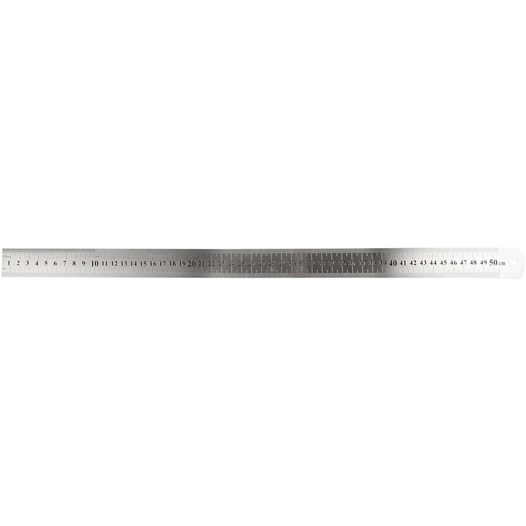 Stållineal 50 cm