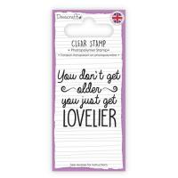 Clear stamp - Lovelier